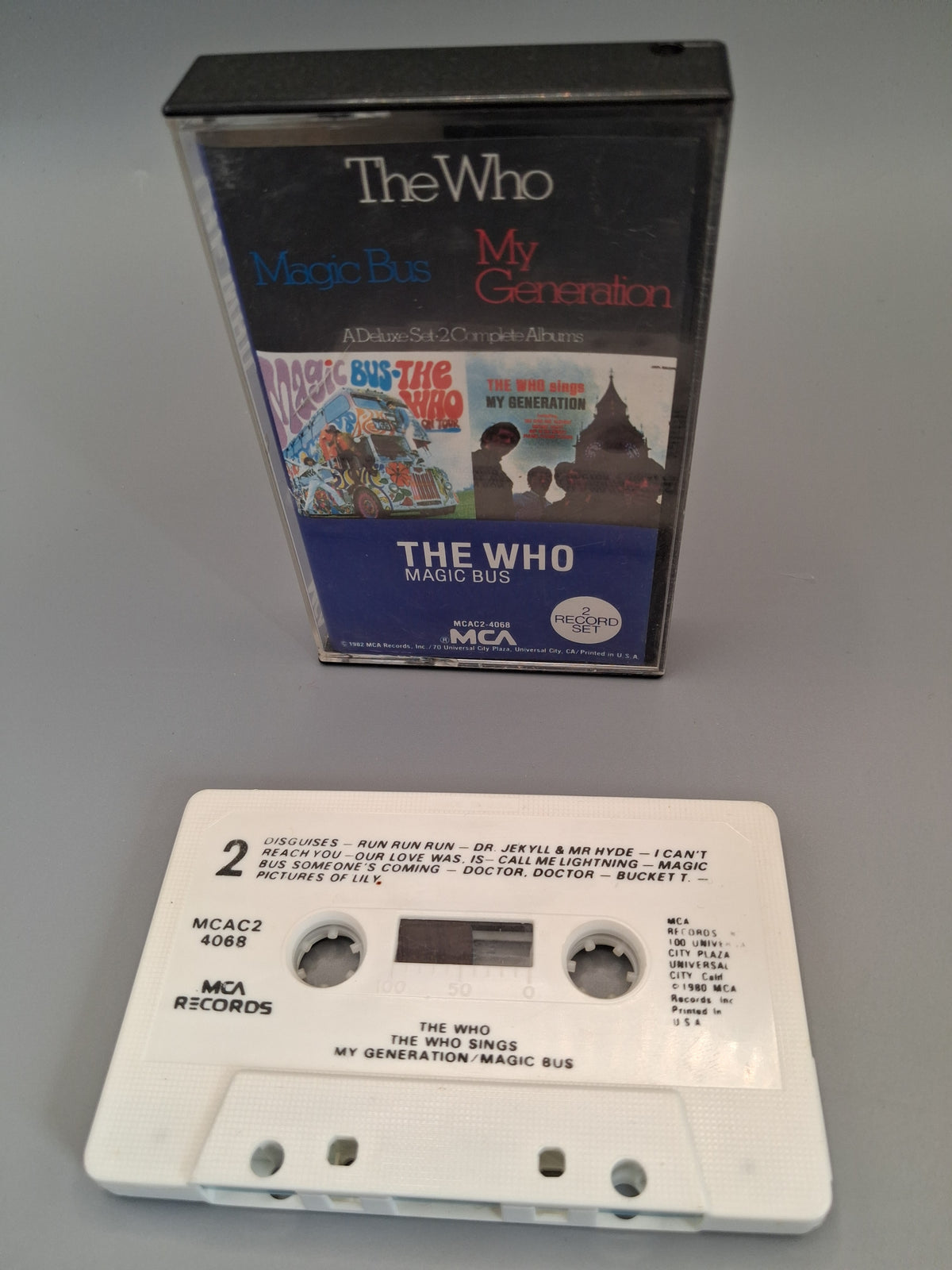 The Who Twin Tape Magic Bus/My Generation Cassette