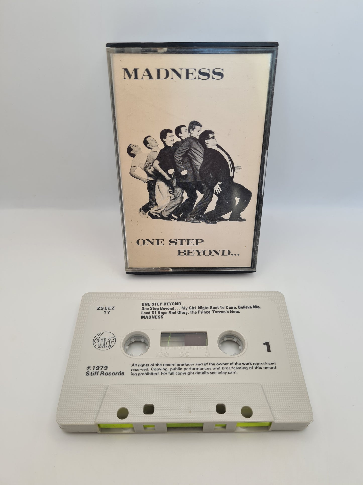 Madness Vintage 1979 One Step Beyond Cassette Tape
