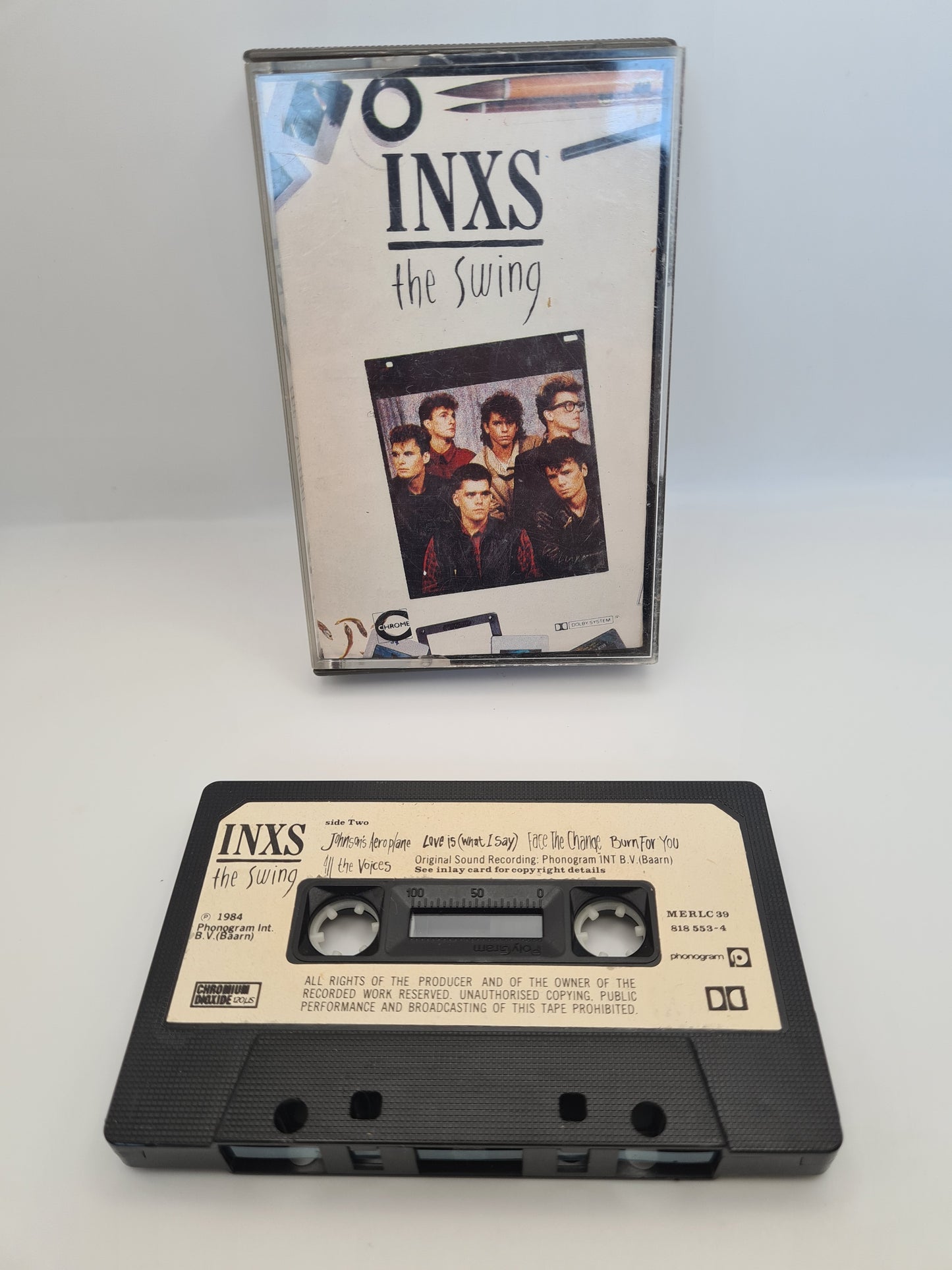 INXS The Swing Cassette Tape 1984