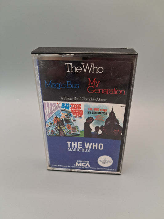 The Who Twin Tape Magic Bus/My Generation Cassette