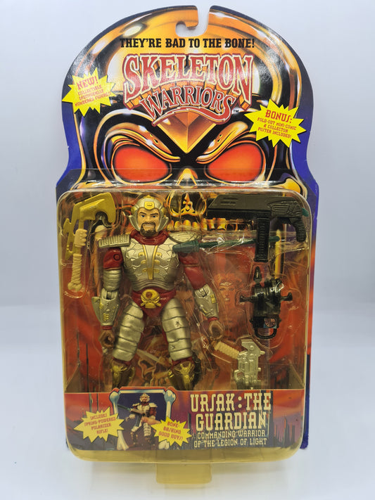 Vintage Playmates Skeleton Warriors Action Figure Ursak The Guardian 90s Action Figure