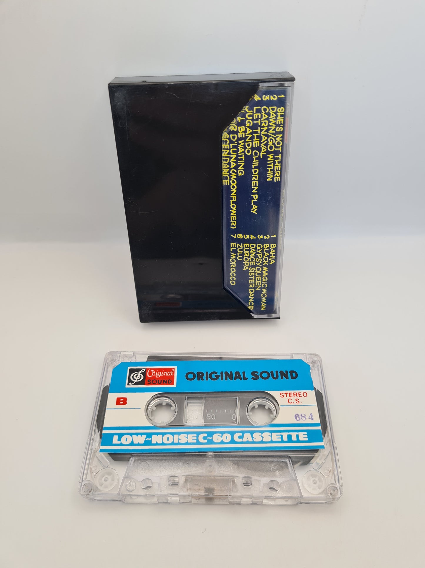 Santana Moonflower Cassette Tape Thailand Version