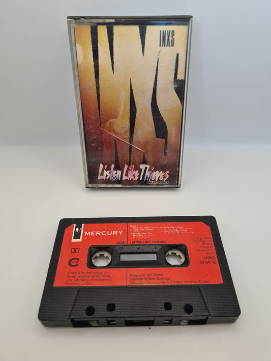 INXS Listen Like Thieves 1985 Cassette Tape Pop Rock New Wave