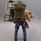 Rambo Action Figure Coleco 1986 Vintage 6.75" 80s A24