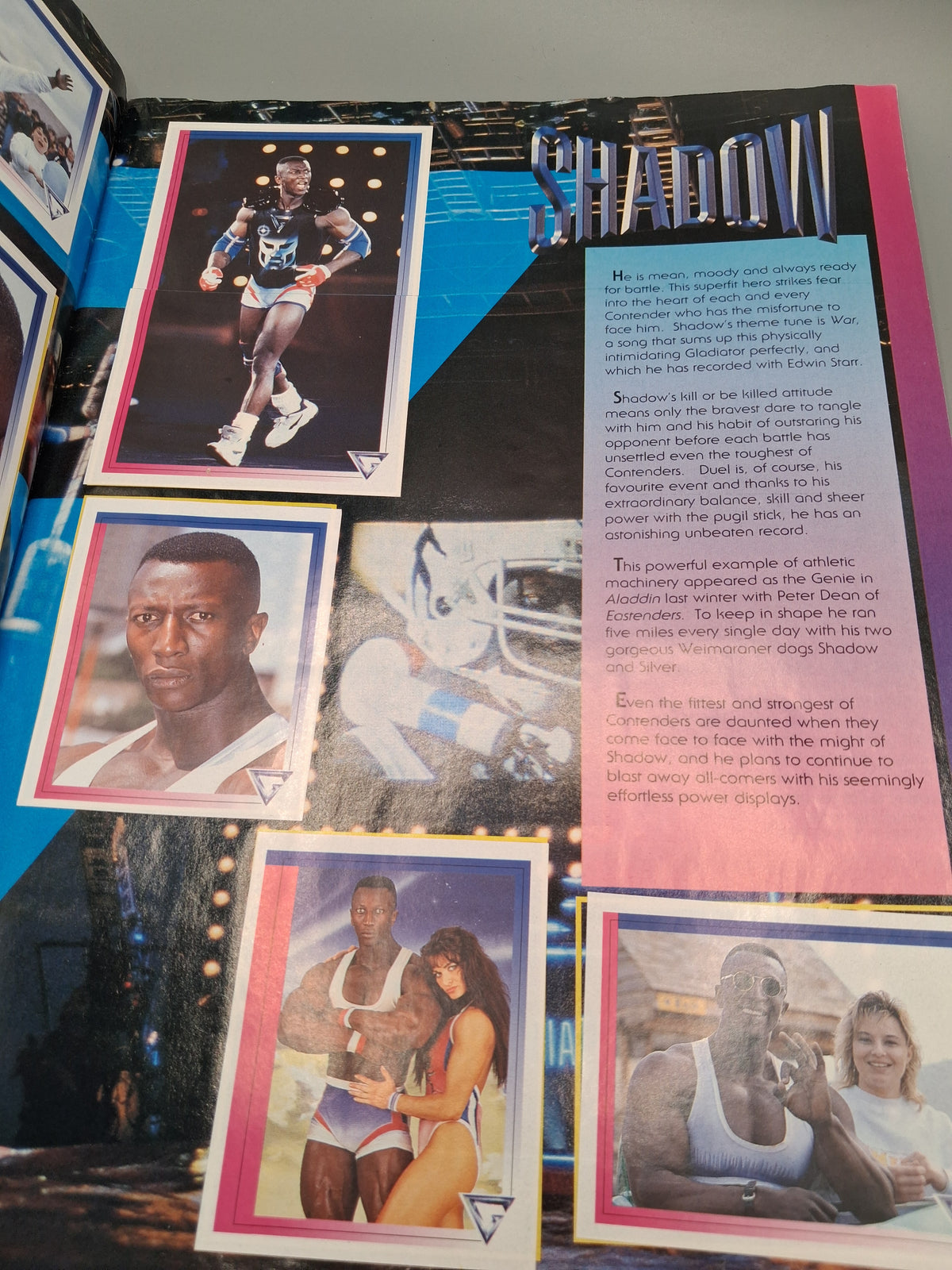 Gladiators Sticker Album 1994 Near Complete 90s A80