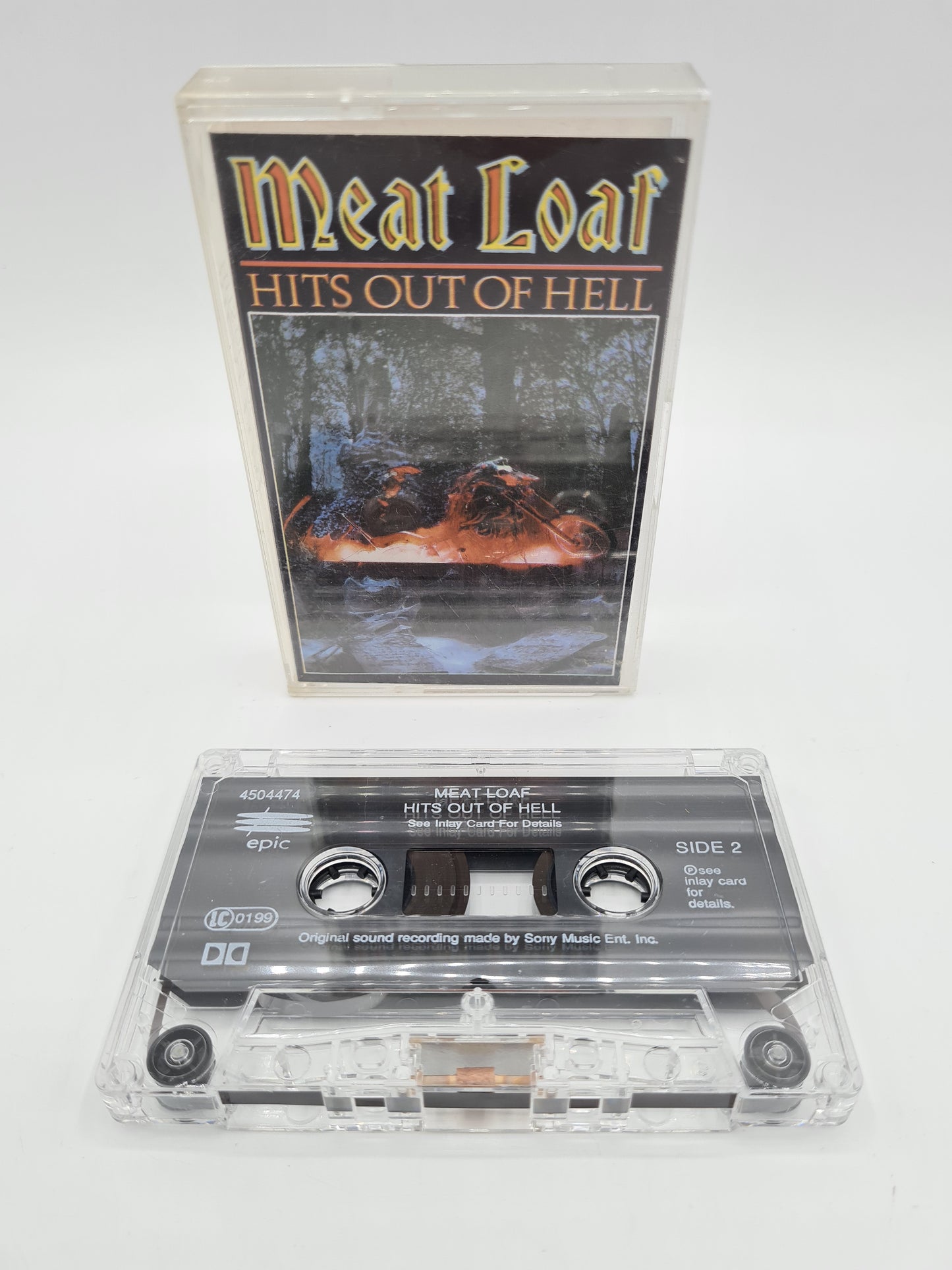 Meat Loaf Hits Out of Hell Cassette Tape