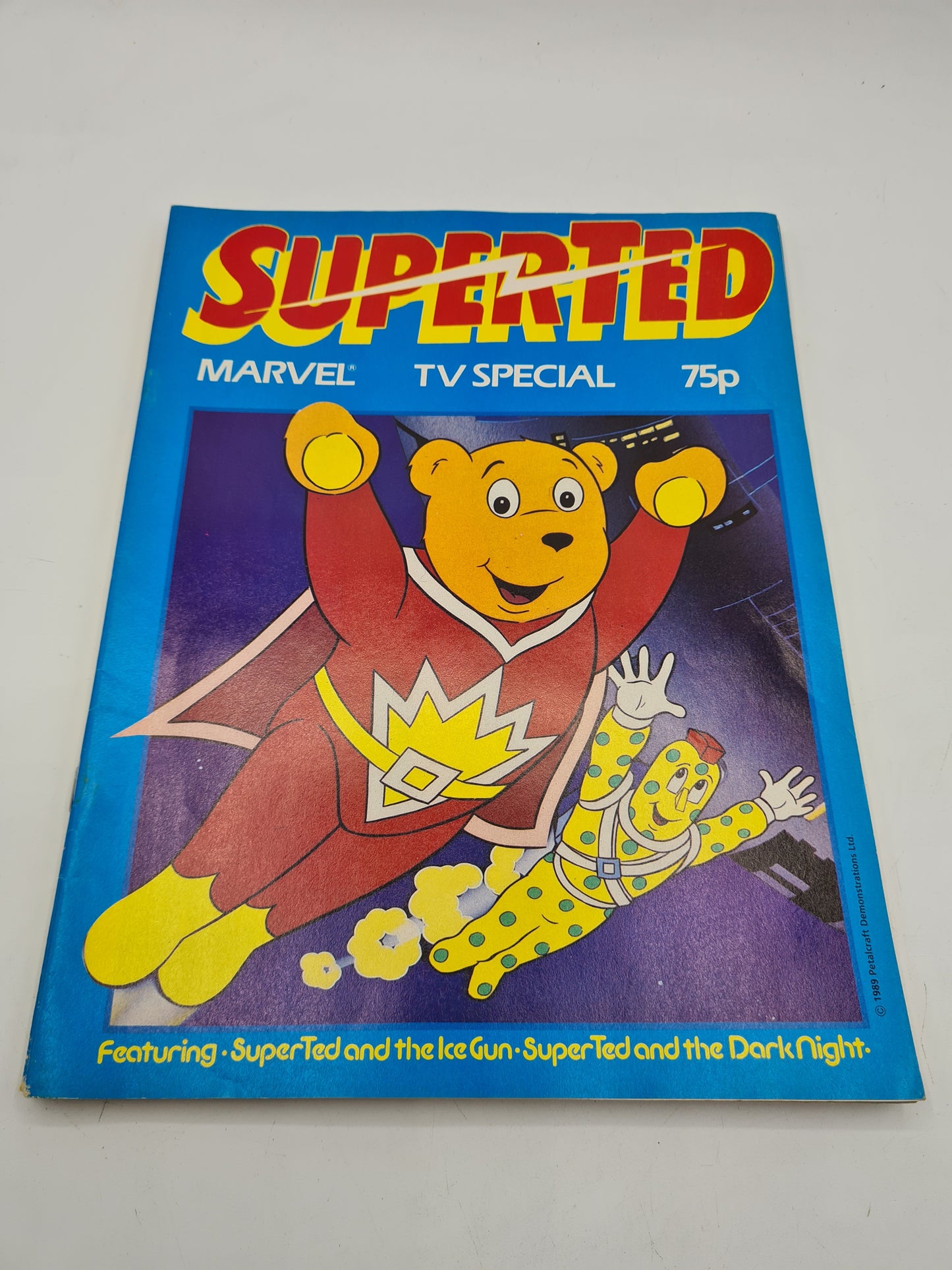 Super Ted 1989 TV Special UK Comic W4