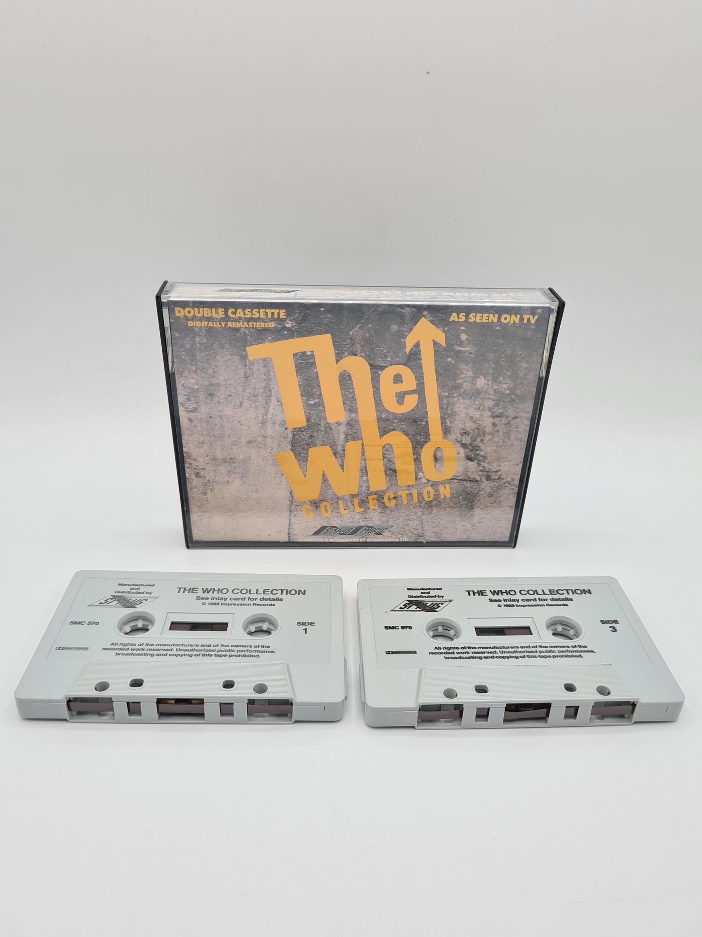 The Who Collection UK 1985 Double Cassette Tapes