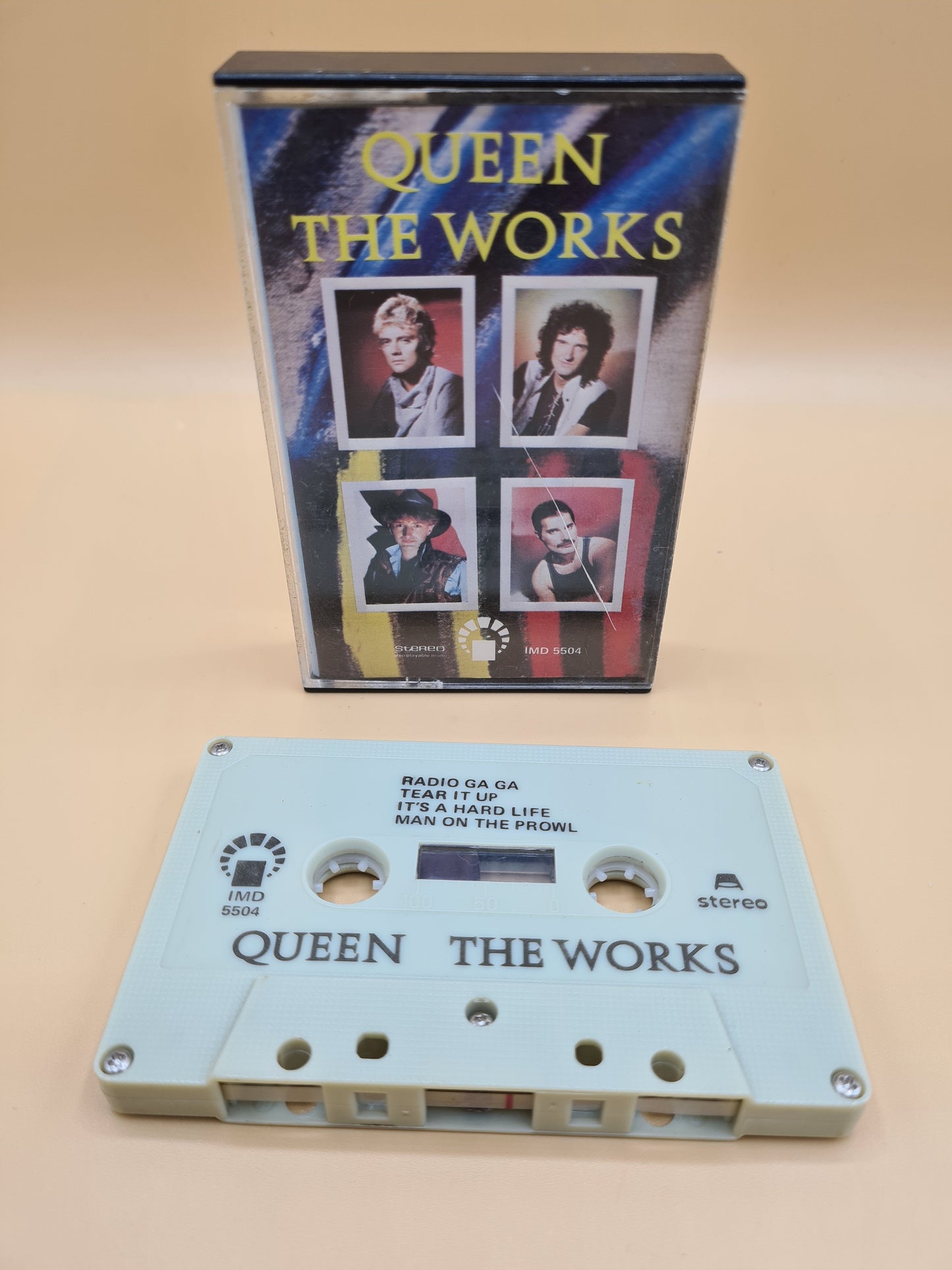 Queen The Works Cassette Tape