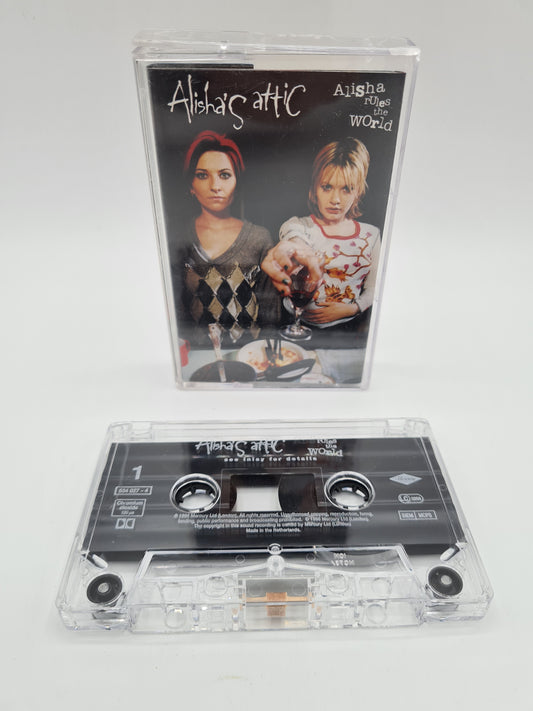 ALISHA'S ATTIC ALISHA RULES THE WORLD Cassette Tape Album Mercury