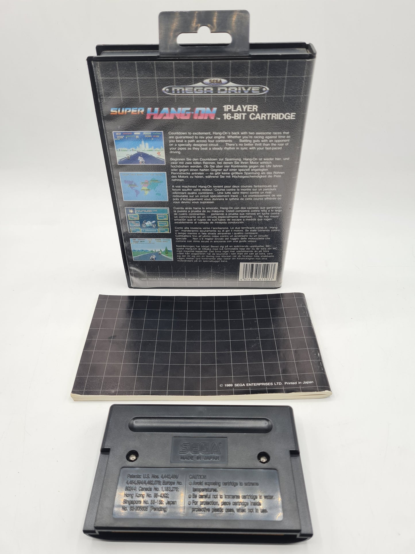 Super Hang-On Sega Mega Drive Boxed & Complete W4
