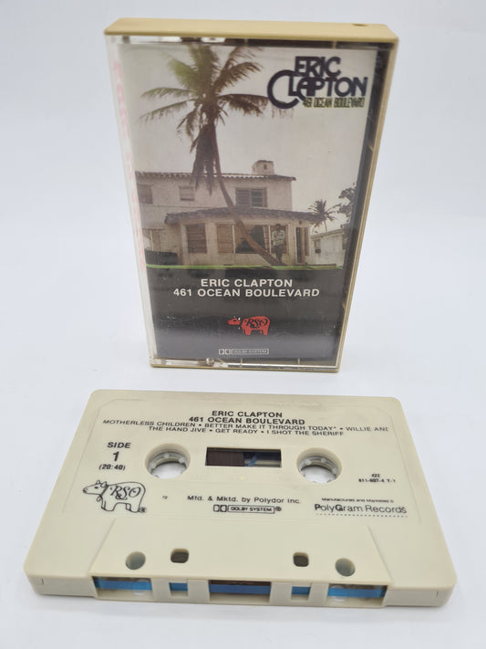 Eric Clapton Cassette Tape 461 Ocean Boulevard