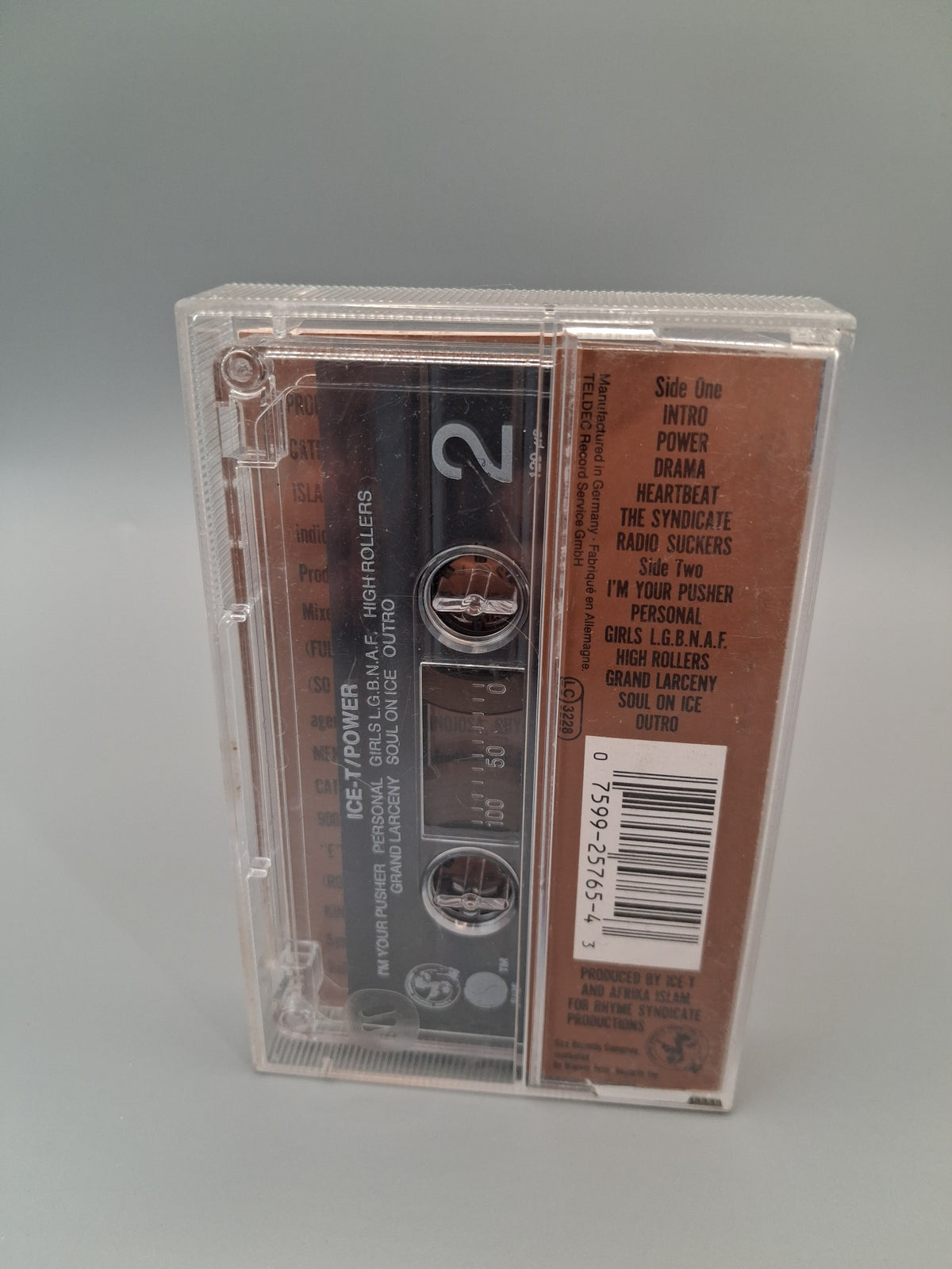 Ice-T Power - Cassette Album 1988 Hip Hop Sire
