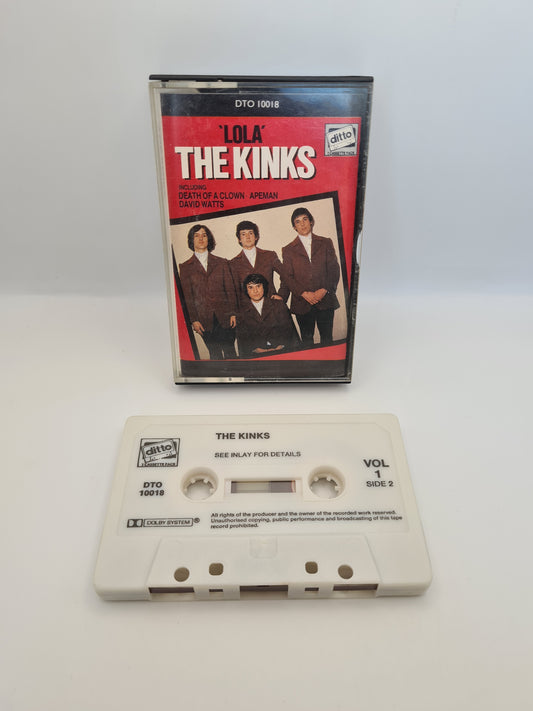 The Kinks Lola Cassette Tape Album Greatest Hits Volume 1 10 Tracks