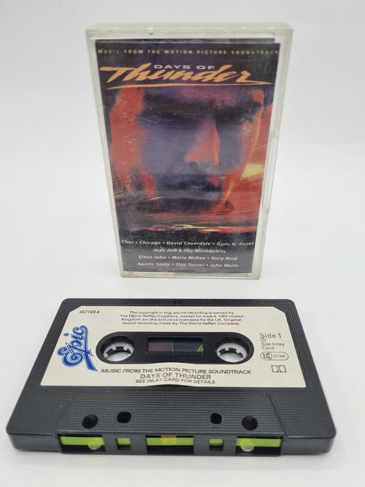 DAYS OF THUNDER MUSIC FROM THE MOTION PICTURE SOUNDTRACK CASSETTE TAPE