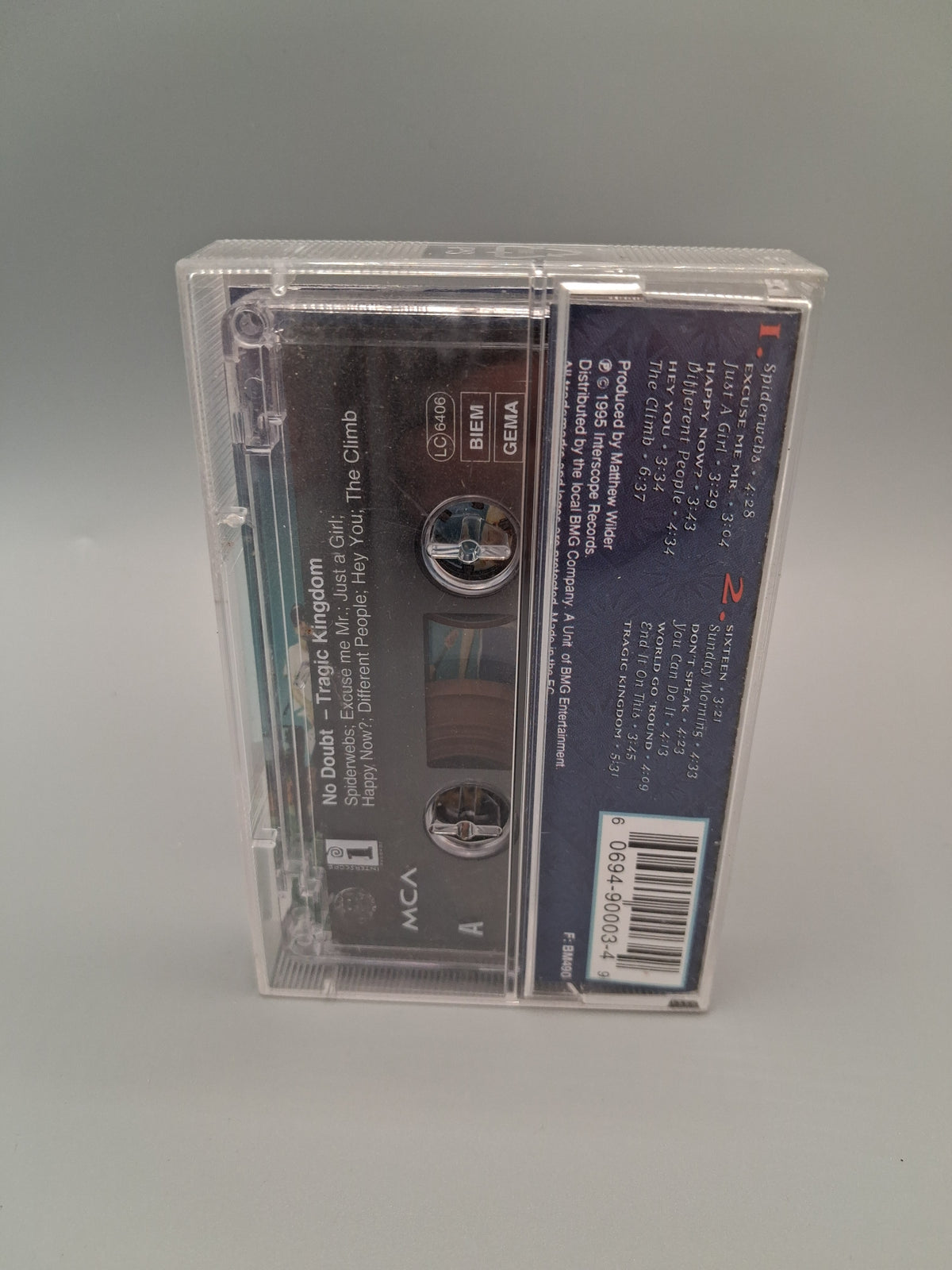 No Doubt Tragic Kingdom Cassette Tape 1995