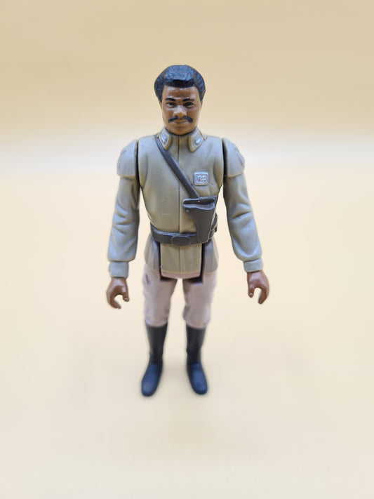 Star Wars General Lando Toy Figure Last 17 Pilot LFL 1985  3.75"