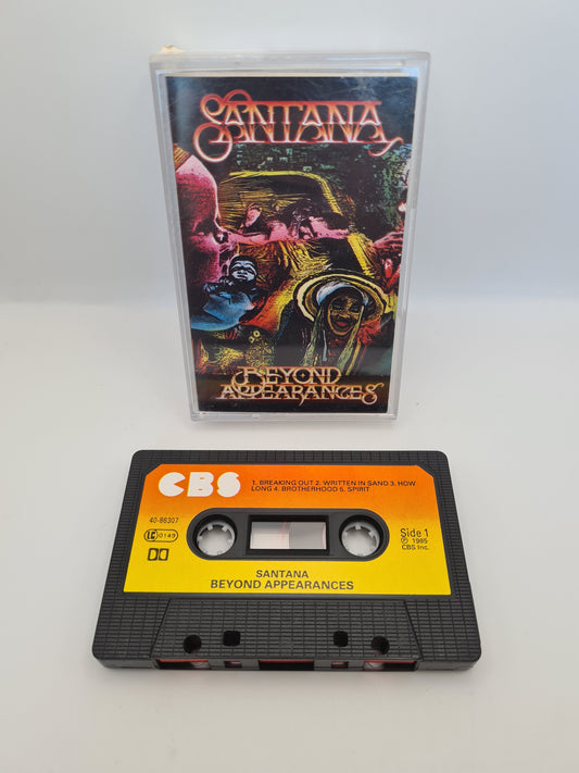 Santana Beyond Appearances Cassette Tape album CBS 1985