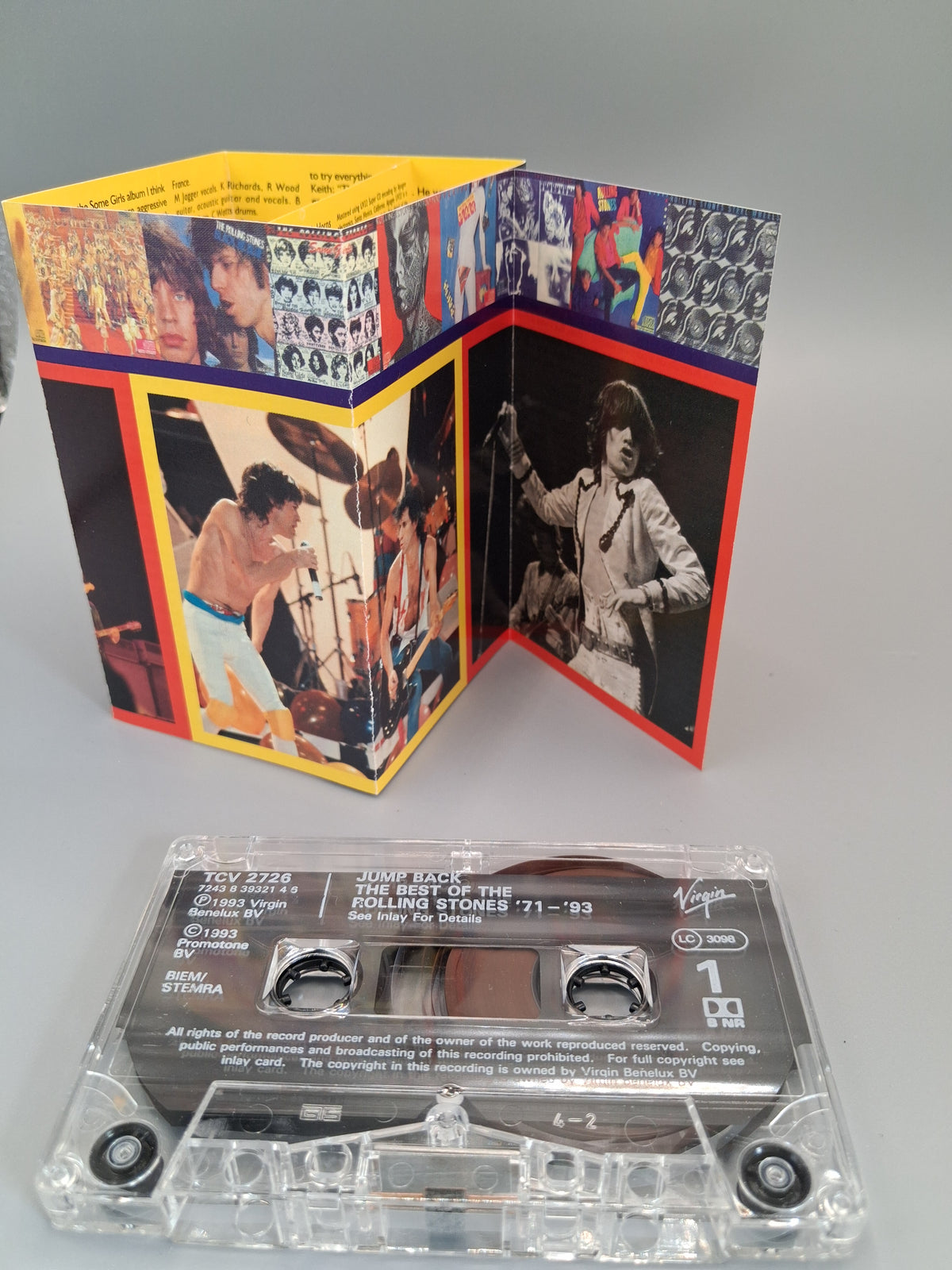 The Rolling Stones - Jump Back: the Best of (1971-1993) Cassette Tape