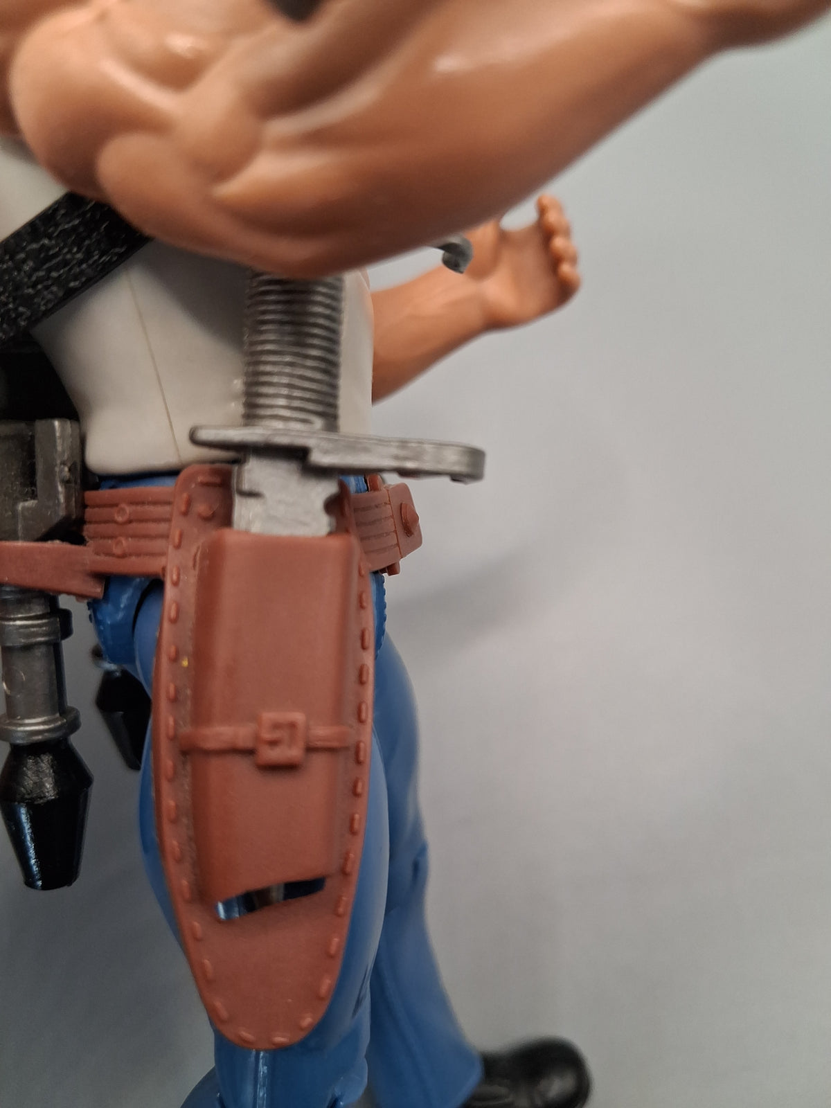 Rambo Action Figure Coleco 1986 Vintage 6.75" 80s A24
