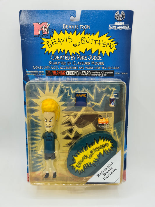 Beavis and Butt-head Radioactive Beavis Exclusive Figure 90s 1998