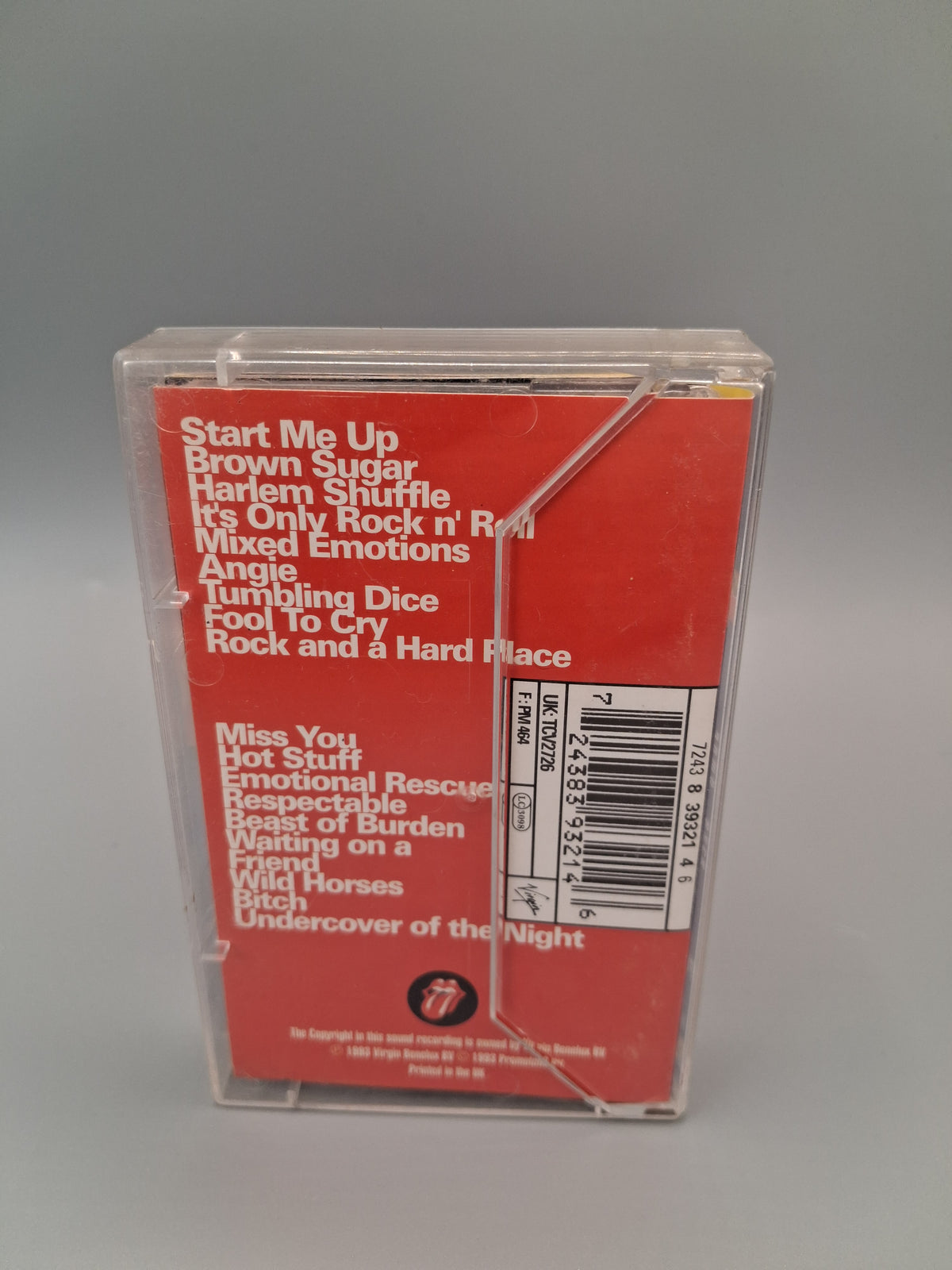 The Rolling Stones - Jump Back: the Best of (1971-1993) Cassette Tape