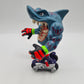 Street Shark Mattel 90s 1995 Series 2 Moto Streex Action Figure W4