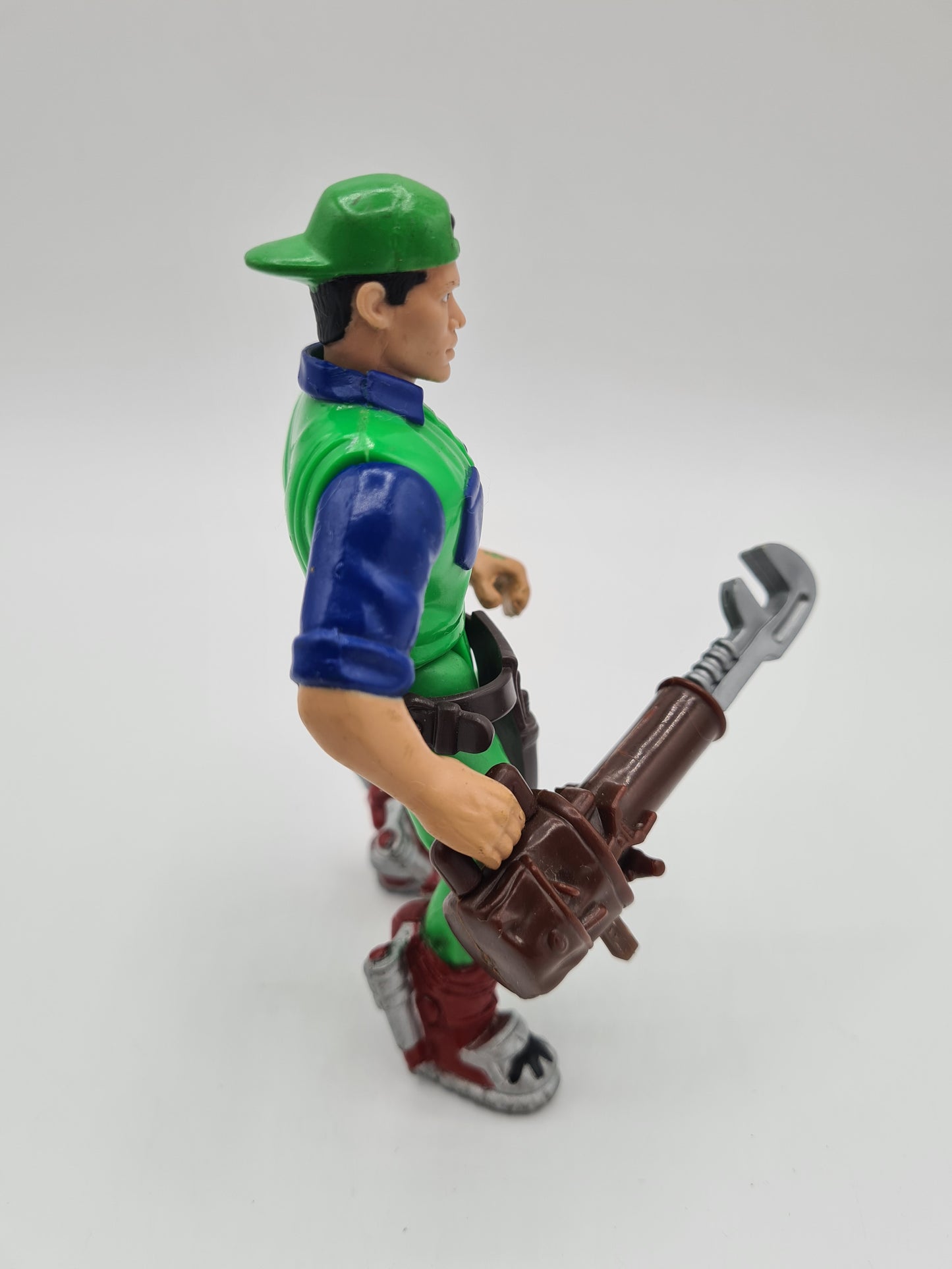 Luigi Action Figure 1993 Ertl Nintendo Super Mario Bros Movie W10