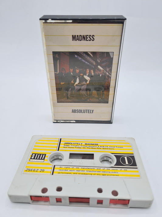 MADNESS Absolutely Cassette Tape Album 1980