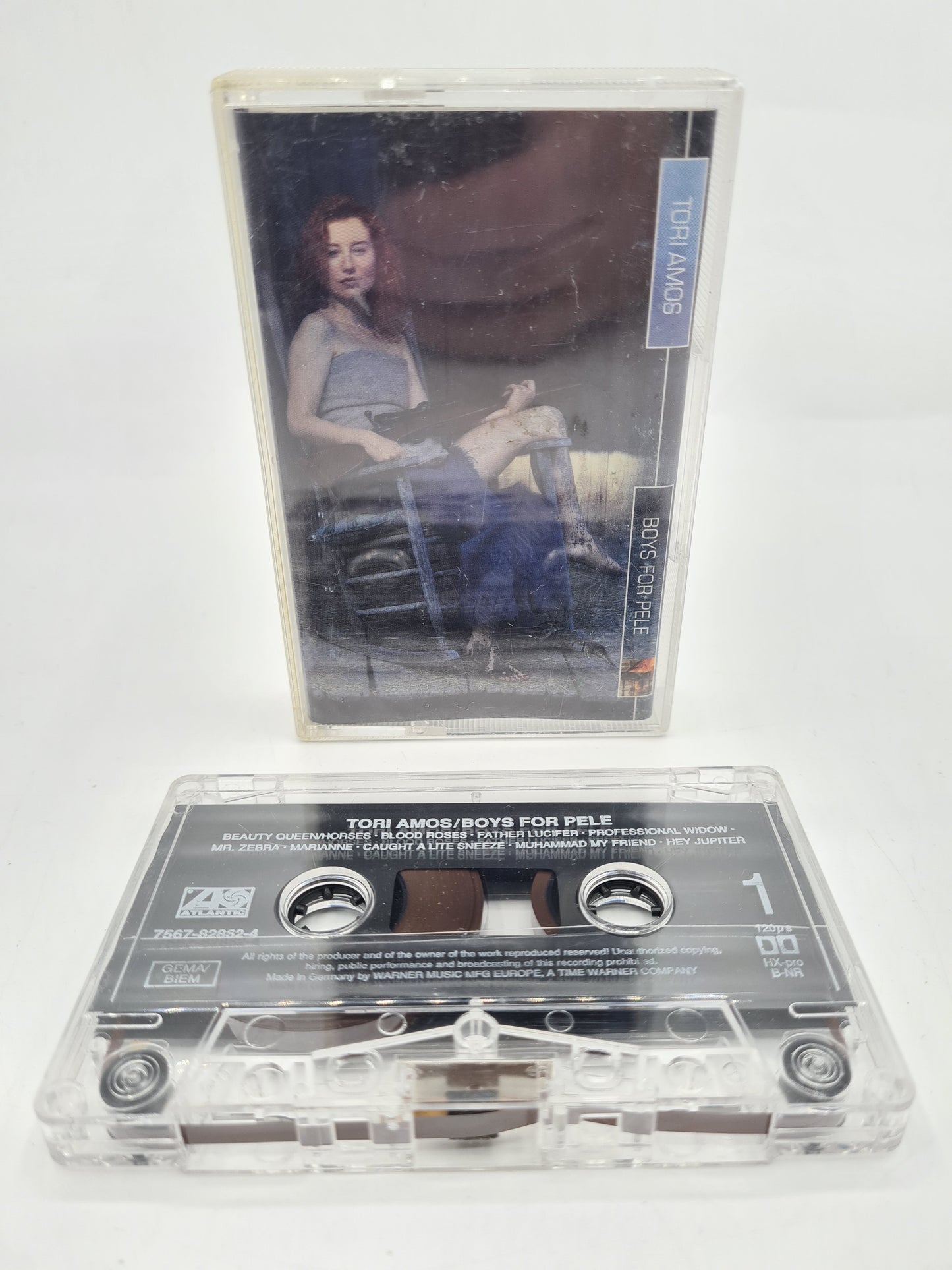 Tori Amos Boys For Pele Cassette Tape 1996 Atlantic Jewel Case Dolby
