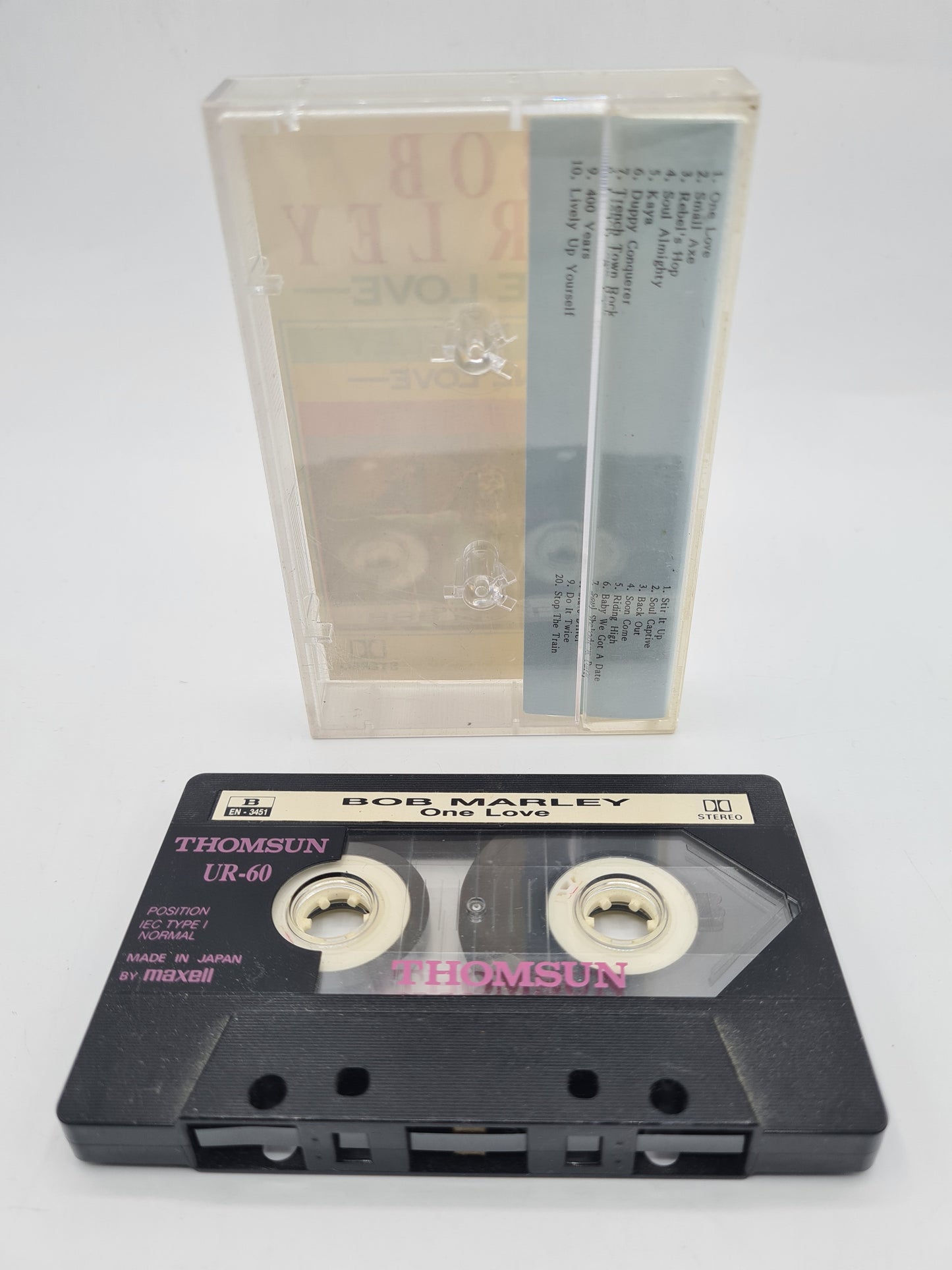 Bob Marley One Love Cassette Tape Album Thomsun Original