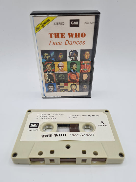 The Who Face Dances Cassette Tape