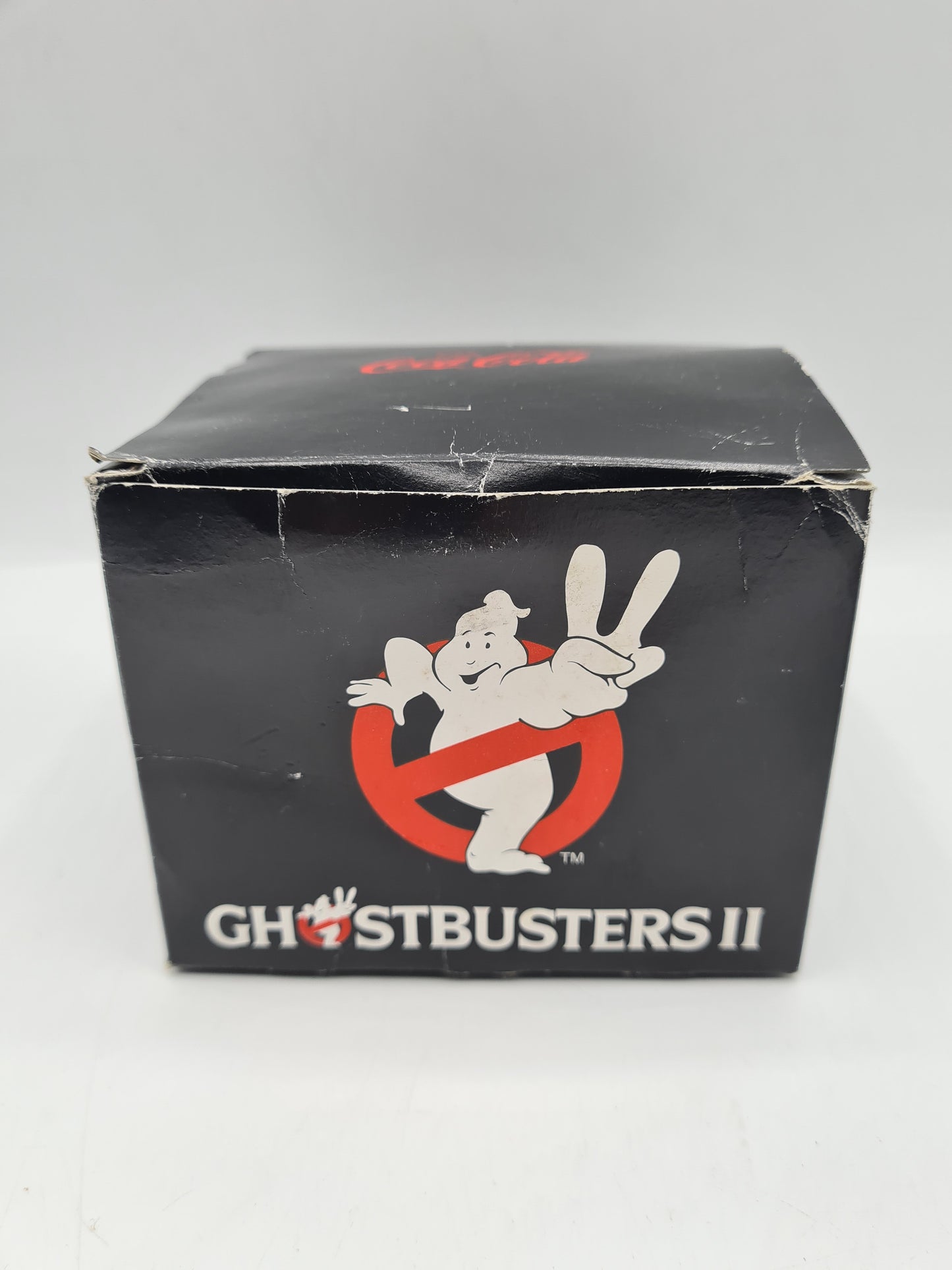 Coca-Cola Ghostbusters 2 Glass Container 1989 Rare Collectable W11