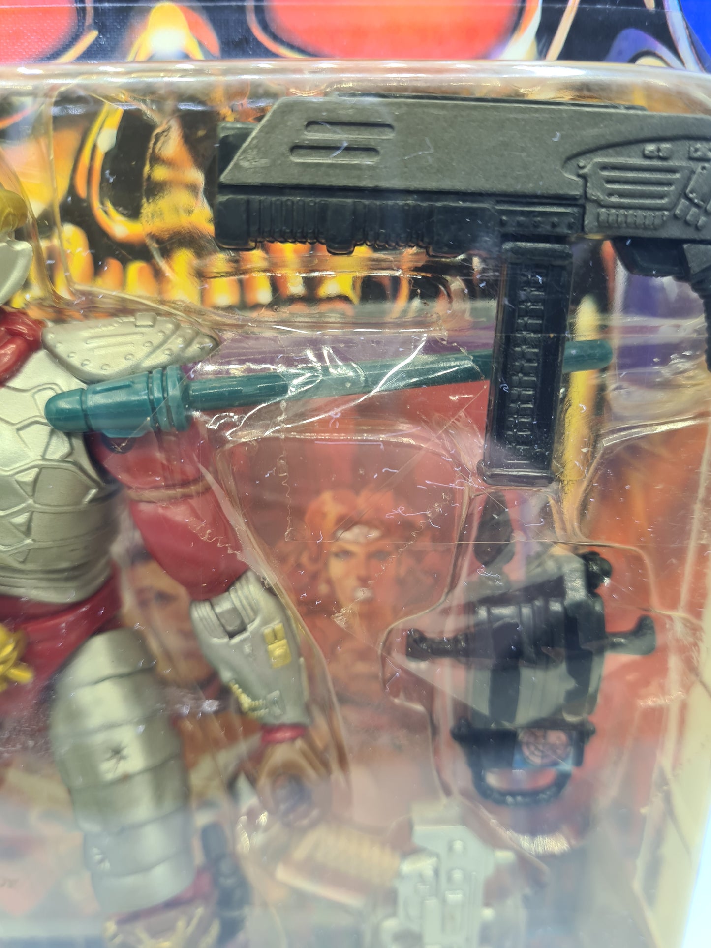 Vintage Playmates Skeleton Warriors Action Figure Ursak The Guardian 90s Action Figure