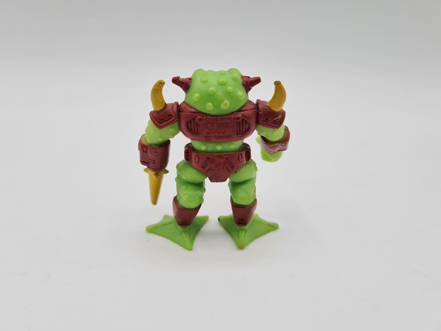 Battle Beasts Horny Toad Series 1 #7 + Rub Vintage 1987 W10