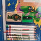 Teenage Mutant Hero Turtles 80s Pencil Set 1989 Sealed Vintage Collectible Stationery W4