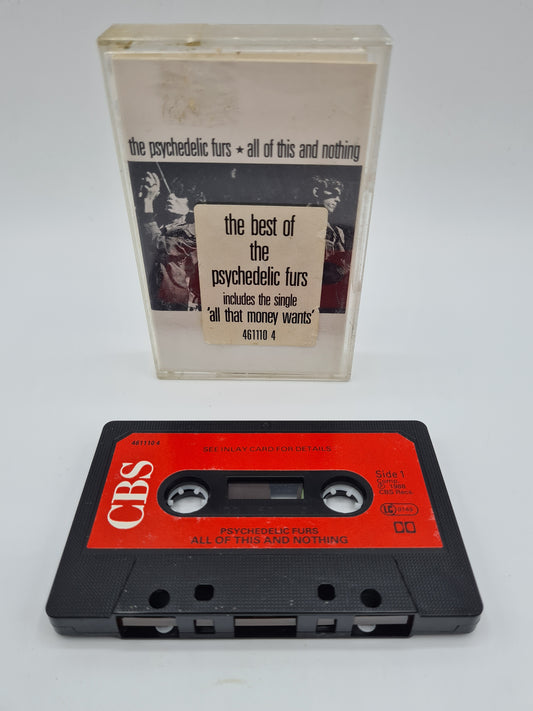 The Psychedelic Furs All of This and Nothing Cassette Tape