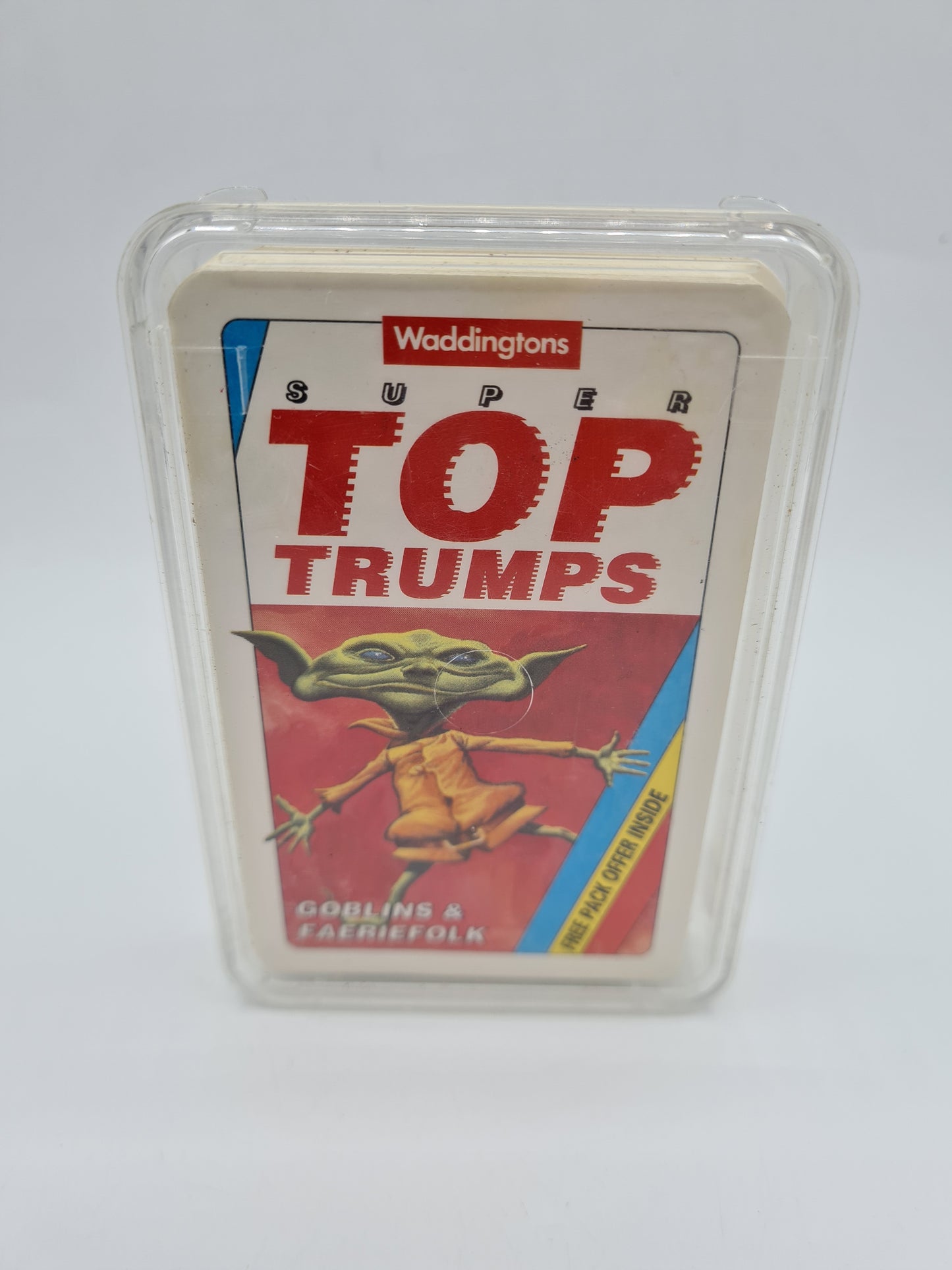 Super Top Trumps Goblins & Faeriefolk 1992 Warrington 90s W4