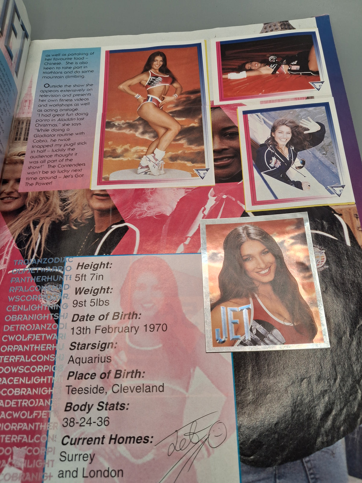 Gladiators Sticker Album 1994 Near Complete 90s A80