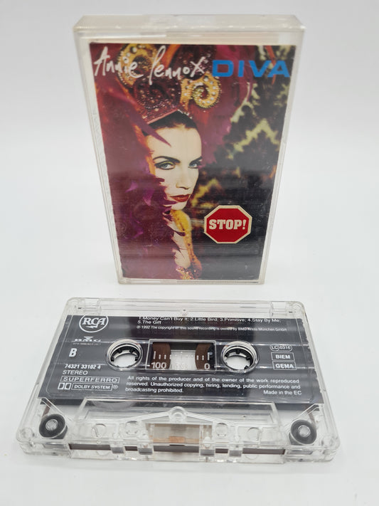 ANNIE LENNOX DIVA CASSETTE TAPE