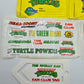 TMNT Teenage Mutant Hero Turtles UK Fan Club set 1990 90s W11