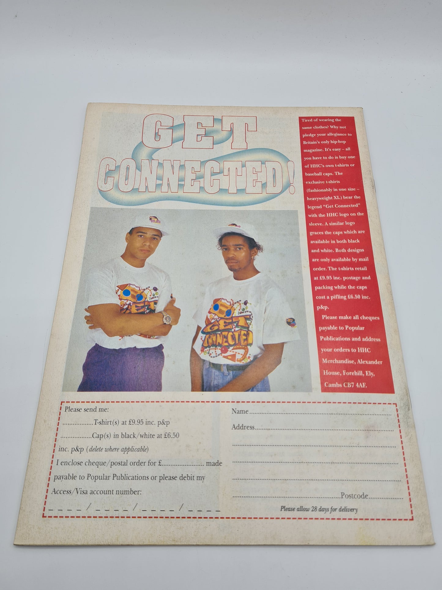 Hip Hop Connection Magazine 1990 #22 X Clan