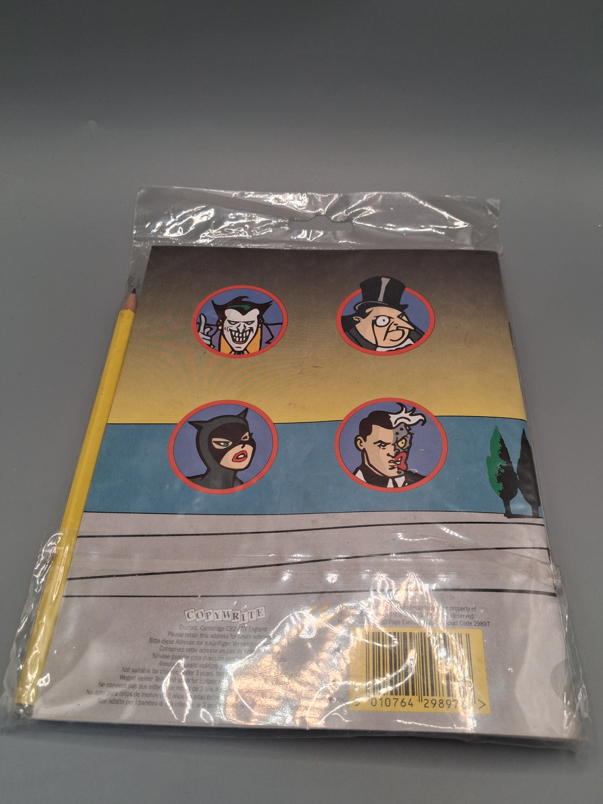 Batman Animated Series Notebook set Copywrite 1992 A80
