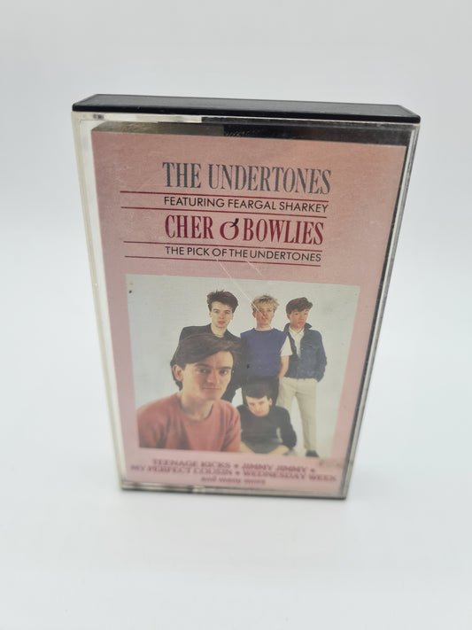 THE UNDERTONES Cher O'Bowlies CASSETTE 1986 UK Cassette Album