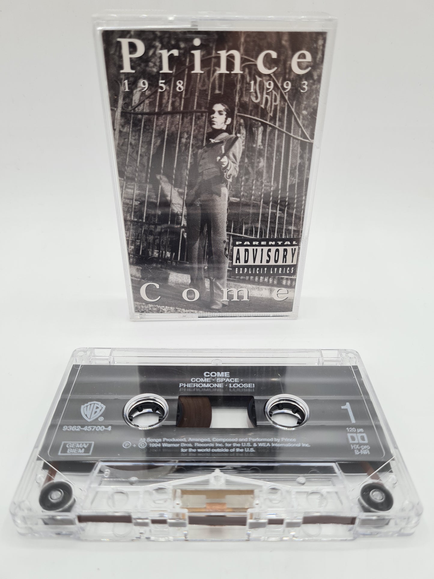 Prince "Come" Cassette Tape