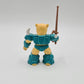 BATTLE BEASTS SABRE SWORD TIGER #49 + WEAPON & RUB HASBRO TAKARA 1987 W10