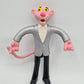 Pink Panther In Suit 4.5" Bendy Bendable Figure 1999 Vintage Toy W11
