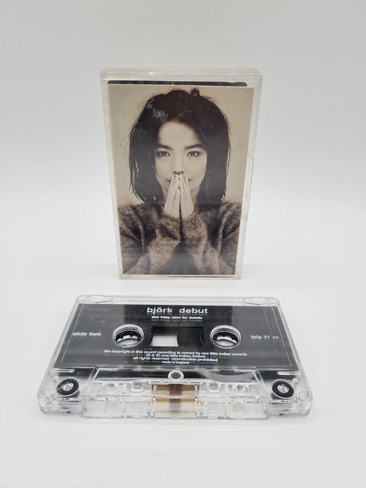 BJORK Debut Cassette Tape