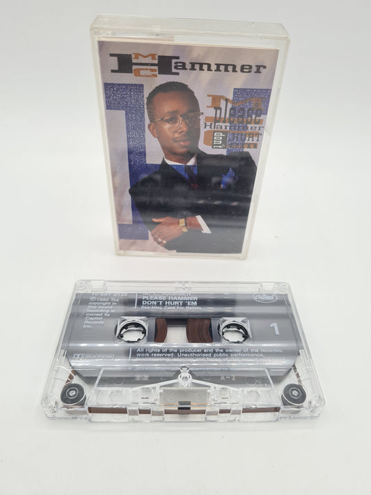 Mc Hammer Please Hammer Don’t Hurt ‘Em Cassette Tape 1990