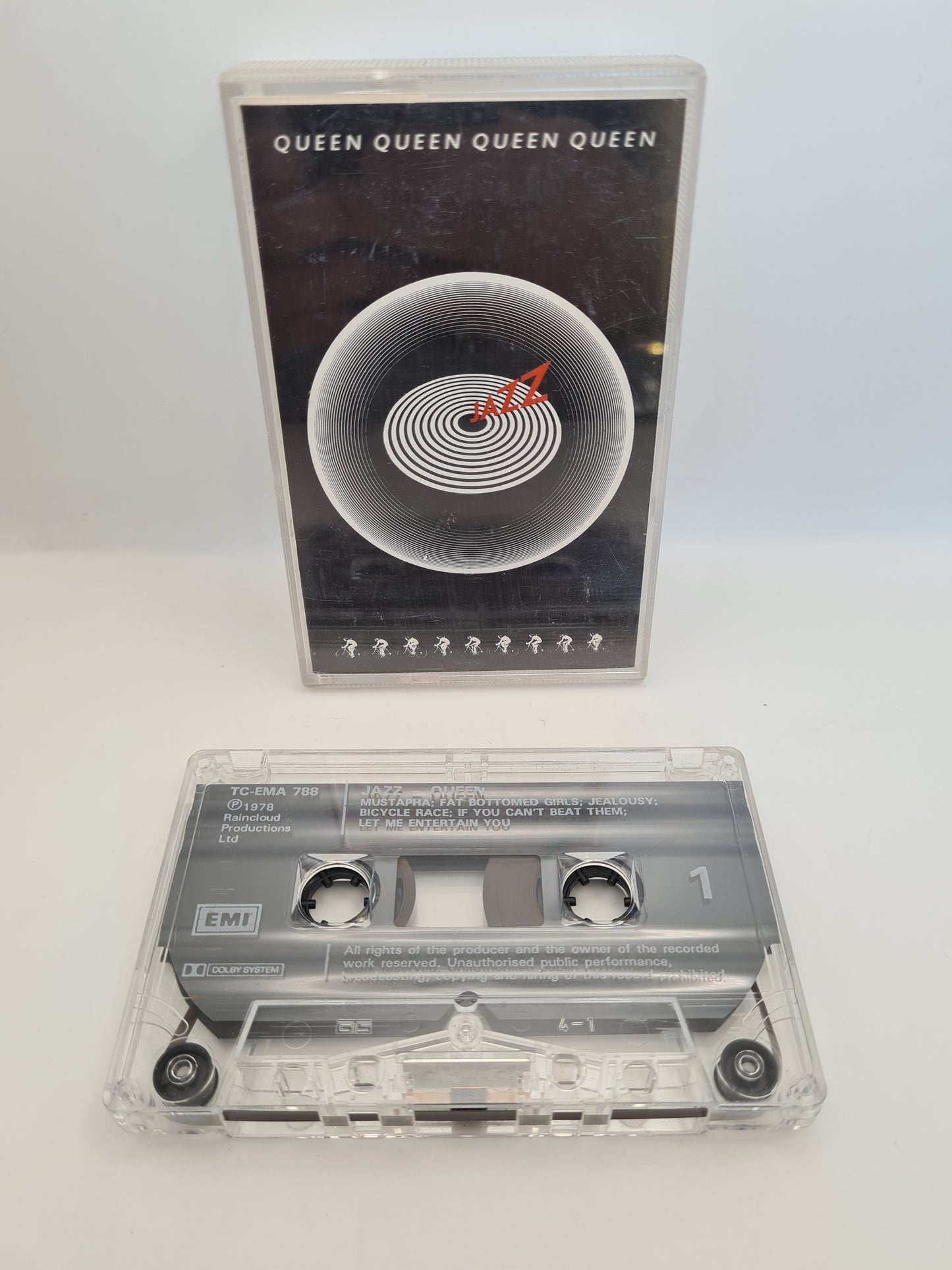 Queen Jazz Cassette Tape EMI TCEMA788 1978